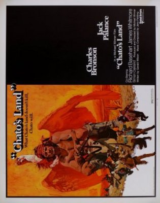 Chato's Land movie poster (1972) metal framed poster