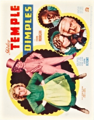 Dimples movie poster (1936) wooden framed poster