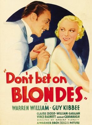 Don't Bet on Blondes movie poster (1935) Mouse Pad MOV_d95fa037
