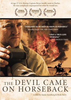 The Devil Came on Horseback movie poster (2007) metal framed poster