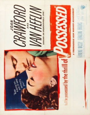 Possessed movie poster (1947) poster with hanger
