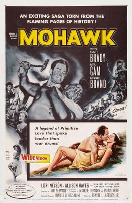 Mohawk movie poster (1956) metal framed poster