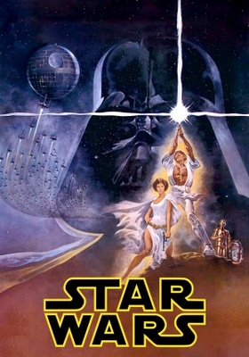 Star Wars movie poster (1977) pillow