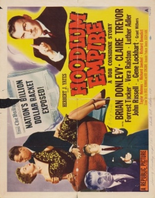 Hoodlum Empire movie poster (1952) poster with hanger