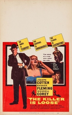 The Killer Is Loose movie poster (1956) metal framed poster