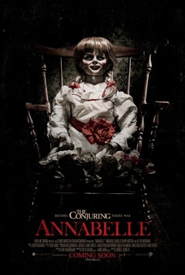 Annabelle movie poster (2014) wood print