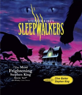 Sleepwalkers movie poster (1992) wooden framed poster