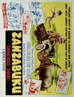 Zanzabuku movie poster (1956) Mouse Pad MOV_da12b92f