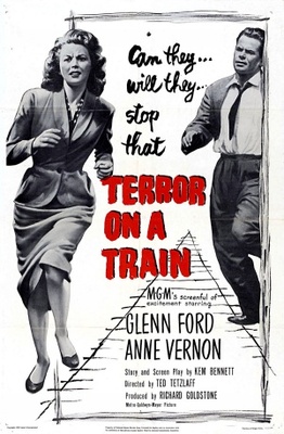 Time Bomb movie poster (1953) metal framed poster