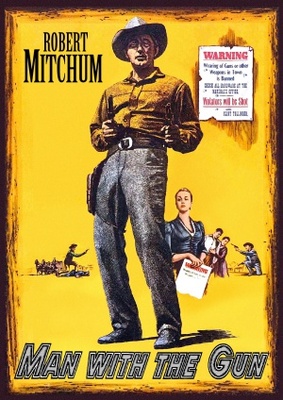 Man with the Gun movie poster (1955) Longsleeve T-shirt