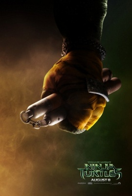 Teenage Mutant Ninja Turtles movie poster (2014) wood print