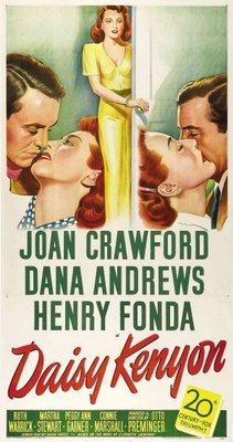 Daisy Kenyon movie poster (1947) metal framed poster