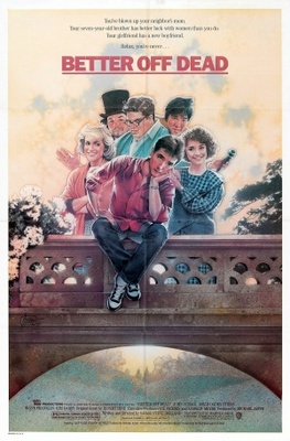 Better Off Dead... movie poster (1985) metal framed poster