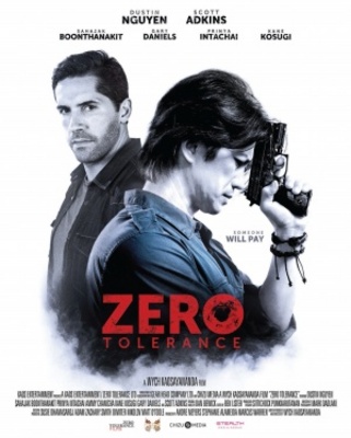 Zero Tolerance movie poster (2014) metal framed poster