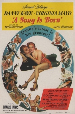 A Song Is Born movie poster (1948) metal framed poster