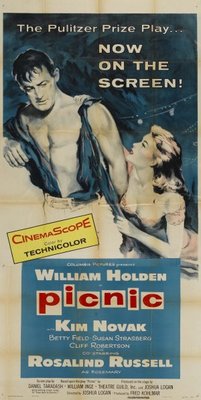 Picnic movie poster (1955) mouse pad