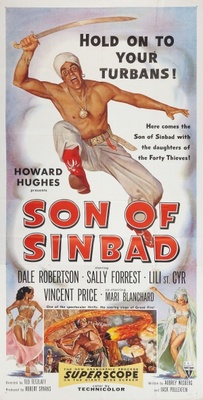 Son of Sinbad movie poster (1955) wooden framed poster