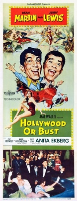 Hollywood or Bust movie poster (1956) pillow