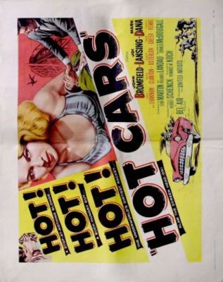 Hot Cars movie poster (1956) pillow