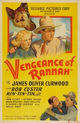 Vengeance of Rannah movie poster (1936) metal framed poster