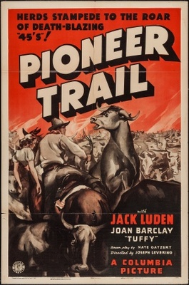 Pioneer Trail movie poster (1938) poster with hanger