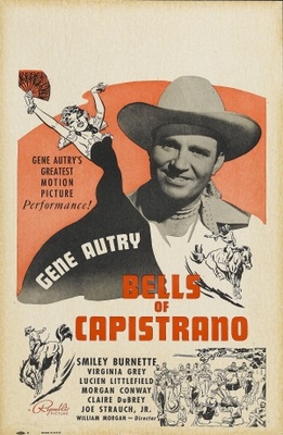 Bells of Capistrano movie poster (1942) pillow