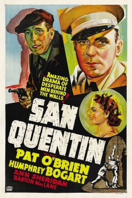 San Quentin movie poster (1937) Stickers MOV_da95a1c3