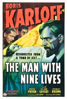 The Man with Nine Lives movie poster (1940) Longsleeve T-shirt