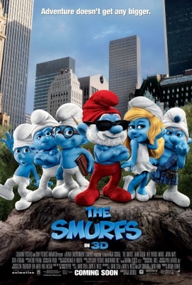 The Smurfs movie poster (2011) Mouse Pad MOV_dab96166