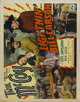 Lightnin' Bill Carson movie poster (1936) canvas poster
