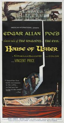 House of Usher movie poster (1960) t-shirt