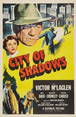 City of Shadows movie poster (1955) tote bag