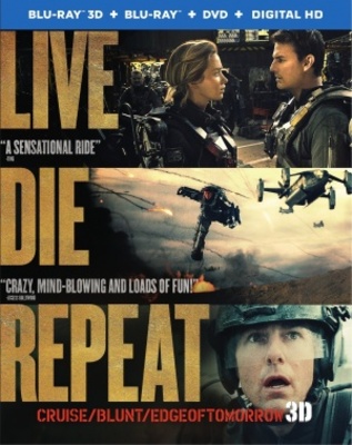 Edge of Tomorrow movie poster (2014) Stickers MOV_dad662d9