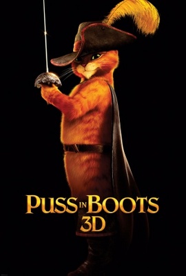 Puss in Boots movie poster (2011) Mouse Pad MOV_dad6fdf1