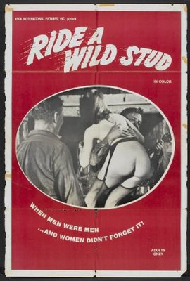 Ride a Wild Stud movie poster (1969) wood print