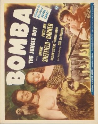 Bomba, the Jungle Boy movie poster (1949) wooden framed poster