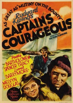 Captains Courageous movie poster (1937) poster