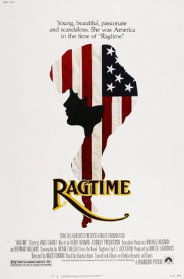 Ragtime movie poster (1981) poster with hanger
