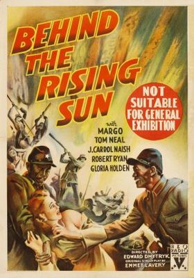 Behind the Rising Sun movie poster (1943) poster