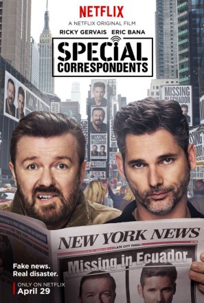 Special Correspondents movie poster (2016) sweatshirt