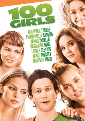 100 Girls movie poster (2000) wooden framed poster