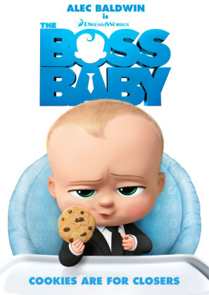 The Boss Baby movie poster (2017) tote bag