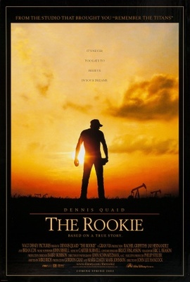 The Rookie movie poster (2002) metal framed poster