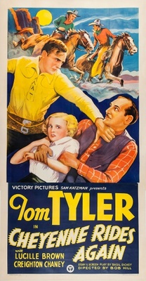 Cheyenne Rides Again movie poster (1937) canvas poster