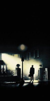 The Exorcist movie poster (1973) wood print