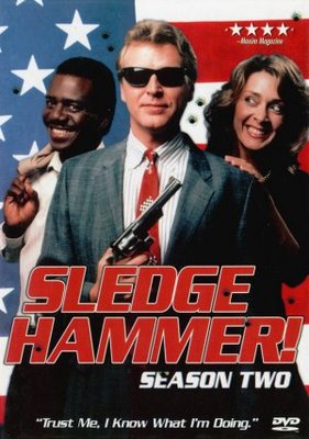 Sledge Hammer! movie poster (1986) wood print