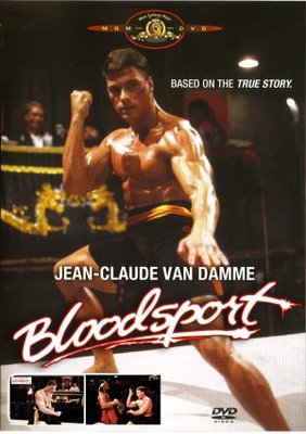 Bloodsport movie poster (1988) canvas poster