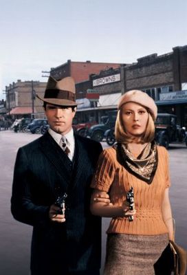 Bonnie and Clyde movie poster (1967) canvas poster