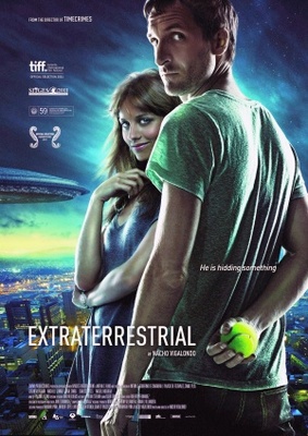 Extraterrestre movie poster (2011) wood print