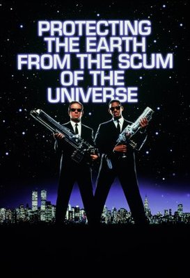 Men In Black movie poster (1997) metal framed poster